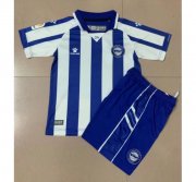 Kids Deportivo Alavés 2020-21 Home Soccer Kits Shirt With Shorts