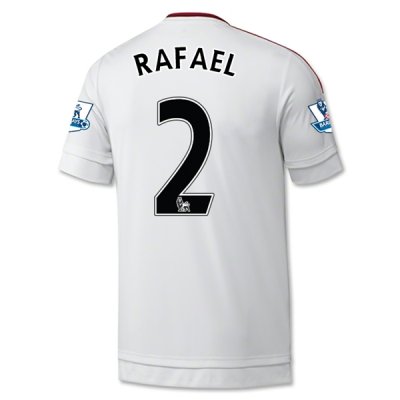 2015-16 Manchester United RAFAEL #2 Away Soccer Jersey