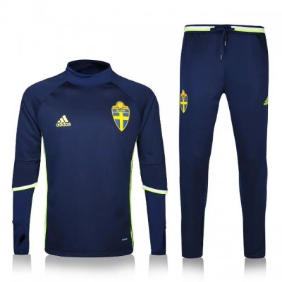 2016-17 Sweden Navy Tracksuit