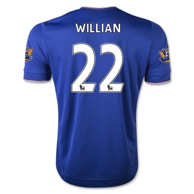 2015-16 Chelsea WILLIAN 22 Home Soccer Jersey
