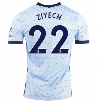 2020-21 Chelsea Away Soccer Jersey Shirt HAKIM ZIYECH #22
