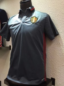 2016 Belgium Black Core Polo Shirt