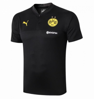 2019-20 Dortmund Black Polo Shirts