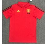 2020-21 Manchester United Red Polo Shirt