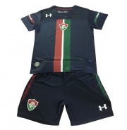 Kids Fluminense 2019-20 Third Away Soccer Shirt With Shorts