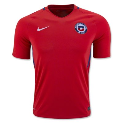 2016-17 Chile Home Soccer Jersey