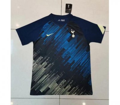 2020-21 Tottenham Hotspur Blue White Training Shirt