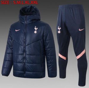 2020-21 Tottenham Hotspur Navy Cotton Warn Coat Kits