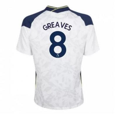 2020-21 Tottenham Hotspur Home Soccer Jersey Shirt GREAVES 8