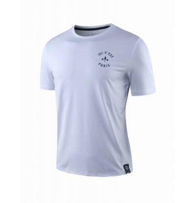 2019-20 PSG White Short Sleeve Training Shirt