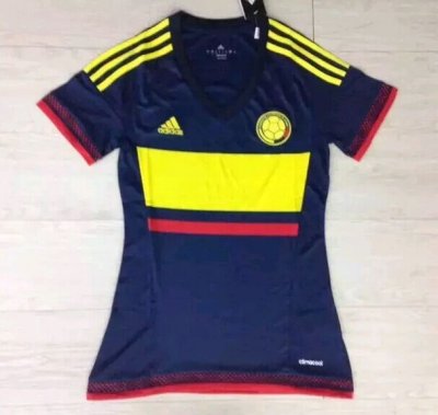 Colombia 2015-16 World Cup Away Women's Soccer Jersey