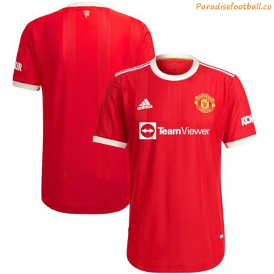 2021-22 Manchester United Home Soccer Jersey Shirt Player Version