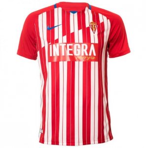 2020-21 Sporting Gijon Home Soccer Jersey Shirt