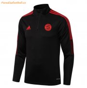 2021-22 Bayern Munich Black Training Sweat Shirt