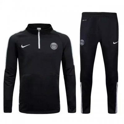 2015-16 PSG Black Sweater Suit With Pants