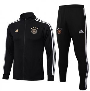 2022 FIFA World Cup Germany Black Training Kits Jacket with Pants
