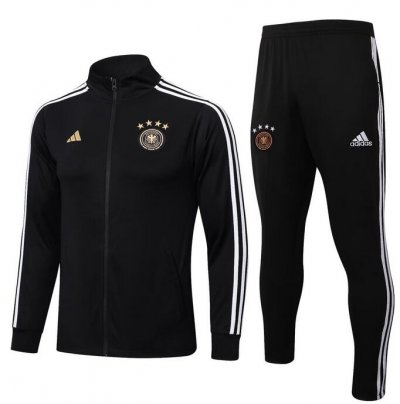 2022 FIFA World Cup Germany Black Training Kits Jacket with Pants