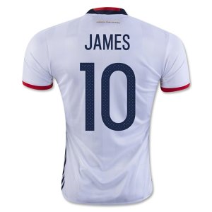 2016 Colombia JAMES 10 Home Soccer Jersey