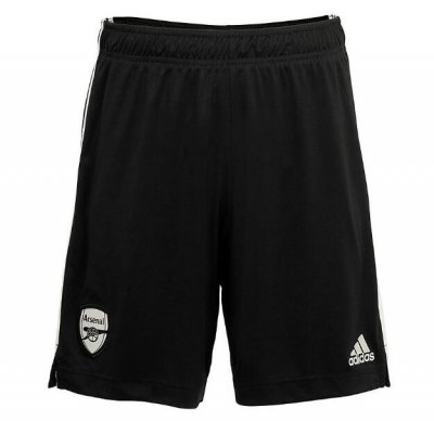 2020-21 Arsenal Goalkeeper Black Soccer Shorts