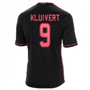 13-14 Ajax #9 Kluivert Away Black Soccer Jersey Shirt 13-14 Ajax #9 Kluivert Away Black Soccer Jersey Shirt