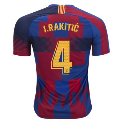 FC Barcelona "What the Barca" 18/19 Home Soccer Jersey Shirt Ivan Rakitic #4