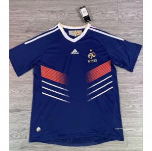 2010 France Retro Home Soccer Jersey Shirt