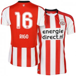 2017-18 PSV Eindhoven #16 Dante Rigo Home Soccer Jersey