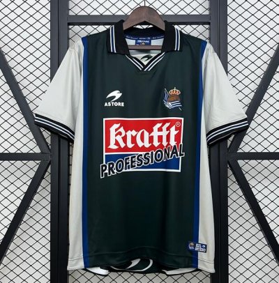 2000-02 Real Sociedad Retro Away Soccer Jersey Shirt