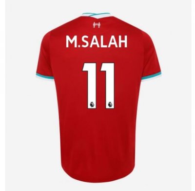 2020-21 Liverpool Home Soccer Jersey Shirt M.SALAH #11