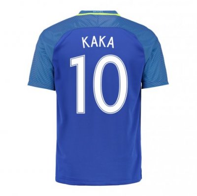 2016 Brazil Kaka 10 Away Soccer Jersey