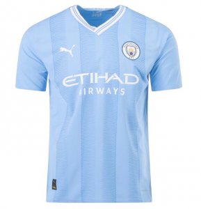 2023-24 Manchester City Home Soccer Jersey Shirt Player Version