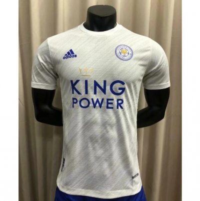 2020-21 Leicester City Away Soccer Jersey Shirt Player Version