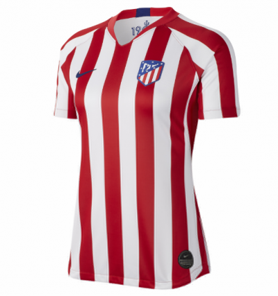 2019-20 Atletico Madrid Women Home Soccer Jersey Shirt