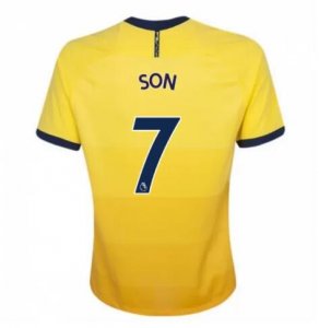 2020-21 Tottenham Hotspur Third Away Soccer Jersey Shirt SON 7