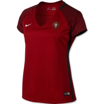 2016 Euro Portugal Women's Home Soccer Jersey