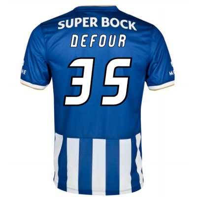13-14 Porto #35 Defour Home Jersey Shirt