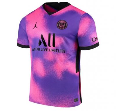 2020-21 PSG Fourth Away Soccer Jersey Shirt