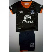 Kids Everton 2016-17 Away Soccer Shirt With Shorts