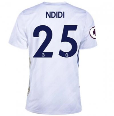 2020-21 Leicester City Away Soccer Jersey Shirt WILFRED NDIDI #25