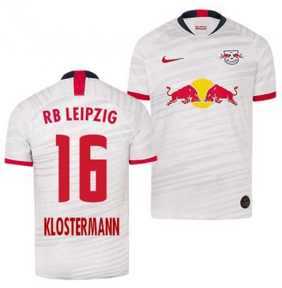 2019-20 RB Leipzig Home Soccer Jersey Shirt Lukas Klostermann #16