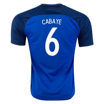 2016 France CABAYE #6 Home Soccer Jersey