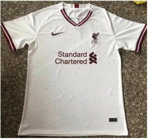 2020-21 Liverpool White Red Training Shirt