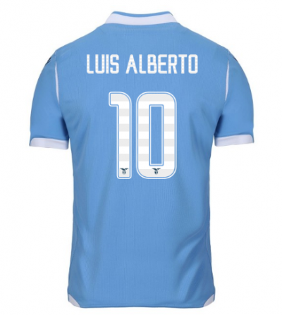 2019-20 SSC Lazio Home Soccer Jersey Shirt LUIS ALBERTO 10