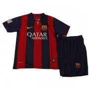Kids Barcelona 14/15 Home Soccer Kit(Shorts+Shirt)