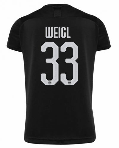 2019-20 Borussia Dortmund Away Soccer Jersey Shirt Weigl 33