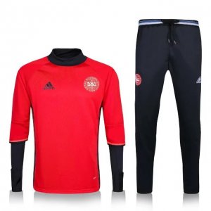 2016-17 Denmark Red Tracksuit