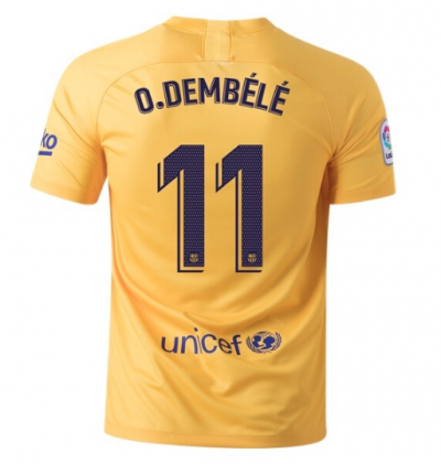 2019-20 Barcelona Fourth Soccer Jersey Shirt Ousmane Dembele #11