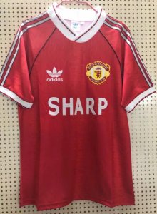 1990-92 Manchester United Retro Home Soccer Jersey Shirt