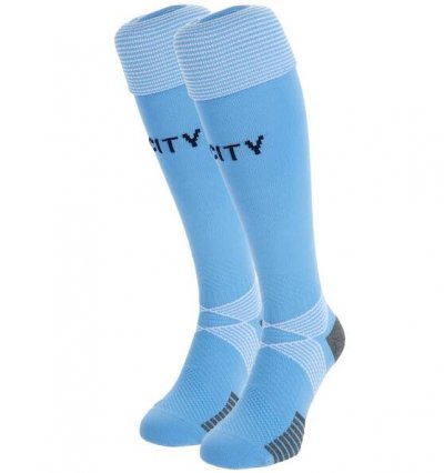2020-21 Manchester City Home Soccer Socks