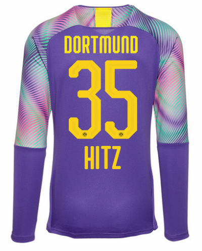 2019-20 Borussia Dortmund Away Goalkeeper LS Soccer Jersey Shirt Hitz 35